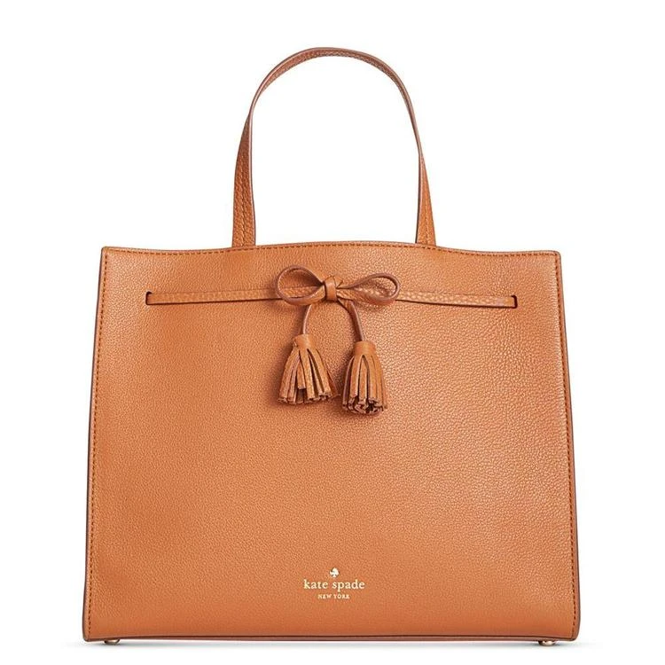 商品Kate Spade|蝴蝶结流苏手提包,价格¥1974,第1张图片