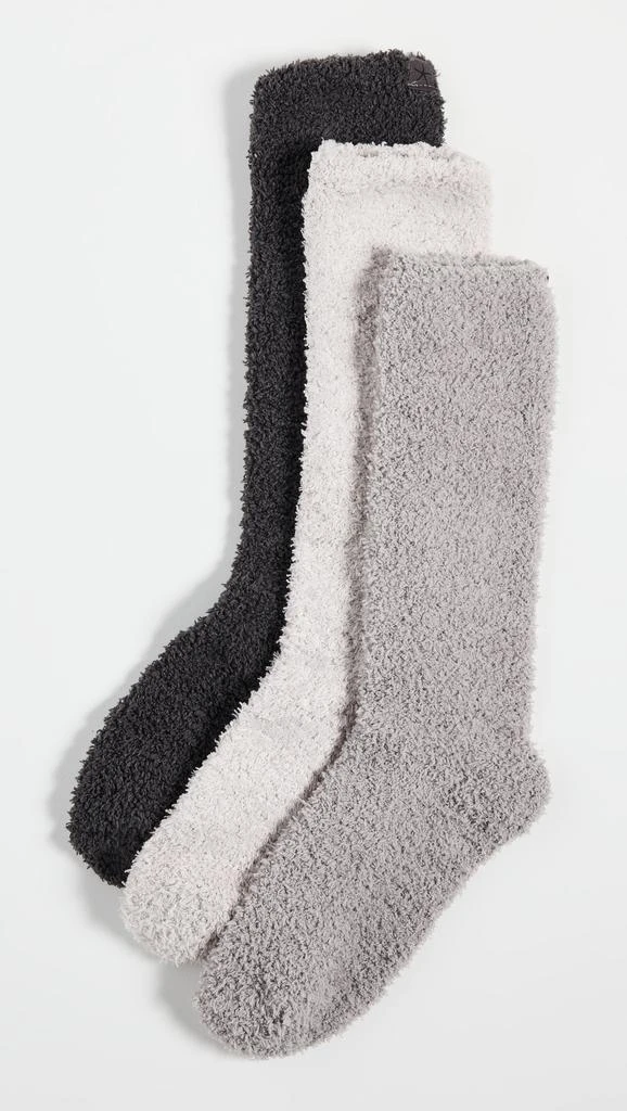 商品Barefoot Dreams|CozyChic 3 Pair Socks Set,价格¥438,第1张图片