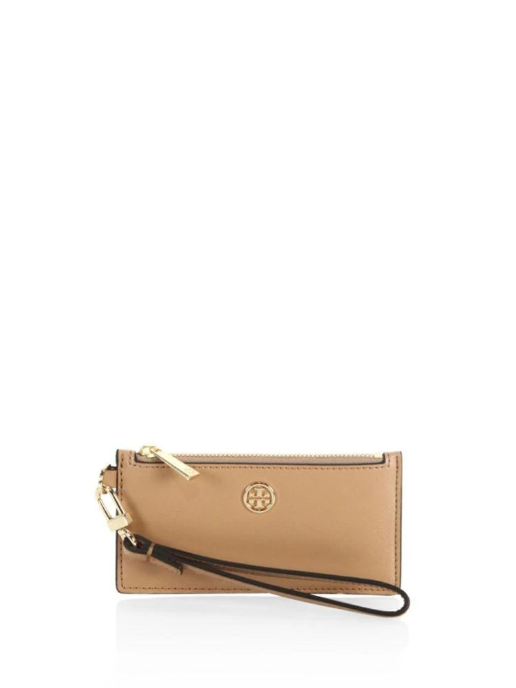 商品Tory Burch|Tory Burch - Parker Leather Zip Wristlet,价格¥515,第1张图片