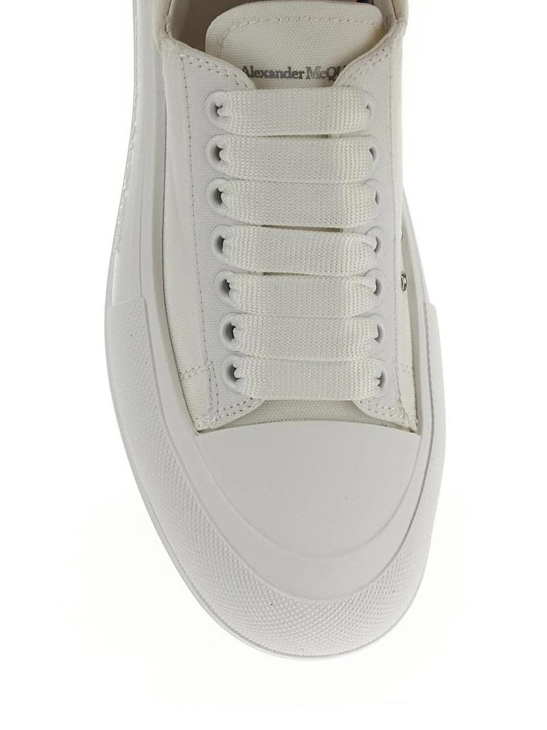 商品Alexander McQueen|Deck Lace Up Plimsoll,价格¥1811,第4张图片详细描述