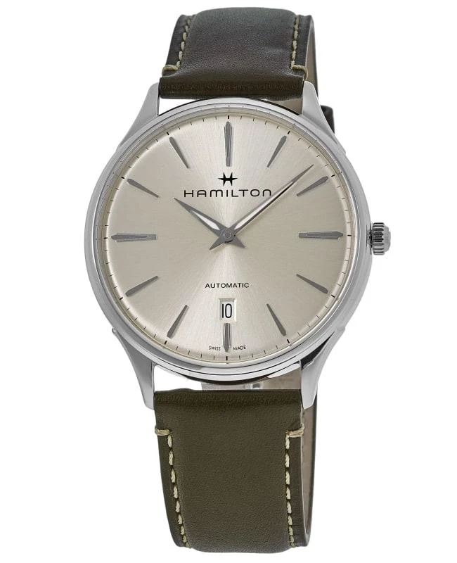 商品Hamilton|Hamilton Jazzmaster Thinline Auto Men's Watch H38525811,价格¥6517,第1张图片