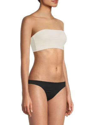 商品Good American|Better Band Reversible Leopard Bandeau Bikini Top,价格¥40,第3张图片详细描述