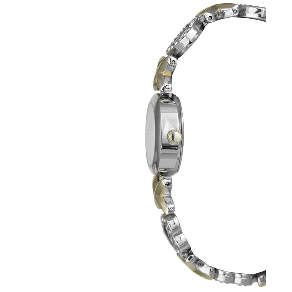 Women's Two-Tone Mixed Metal Heart Bracelet Watch, 22mm, Created for Macy's商品第4张图片规格展示