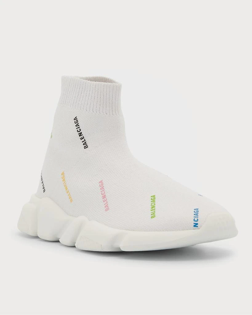 商品Balenciaga|Kid's Speed Multicolor Sneakers, Size Toddlers/Kids,价格¥3641,第2张图片详细描述