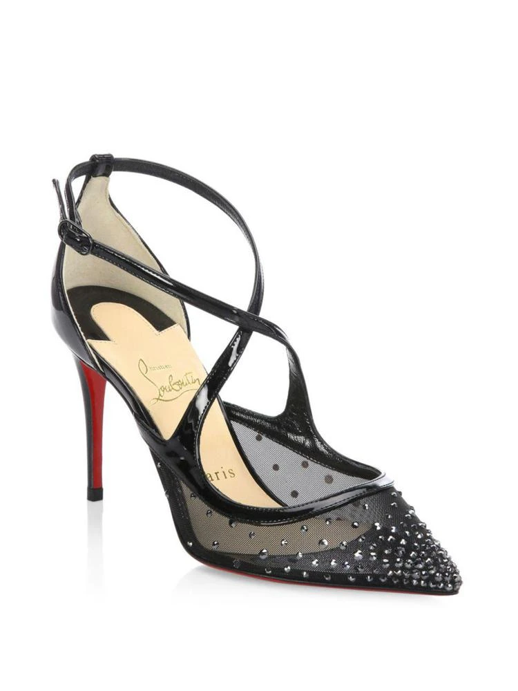 商品Christian Louboutin|Twistissima 85 Point Toe Stilettos,价格¥9297,第1张图片