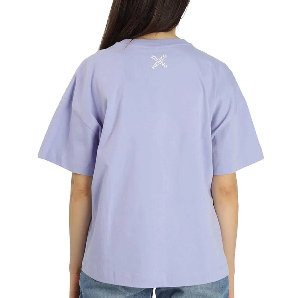 商品Kenzo|Kenzo Ladies Lavender Sport Boxy Logo Tee, Size Medium,价格¥446,第3张图片详细描述