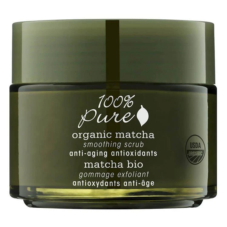 商品100% Pure|Organic Matcha Anti-Aging: Antioxidant Smoothing Scrub,价格¥848,第1张图片