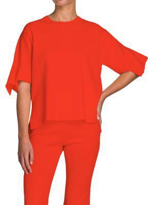 商品Stella McCartney|Boxy Compact-Knit T-Shirt,价格¥2770,第1张图片