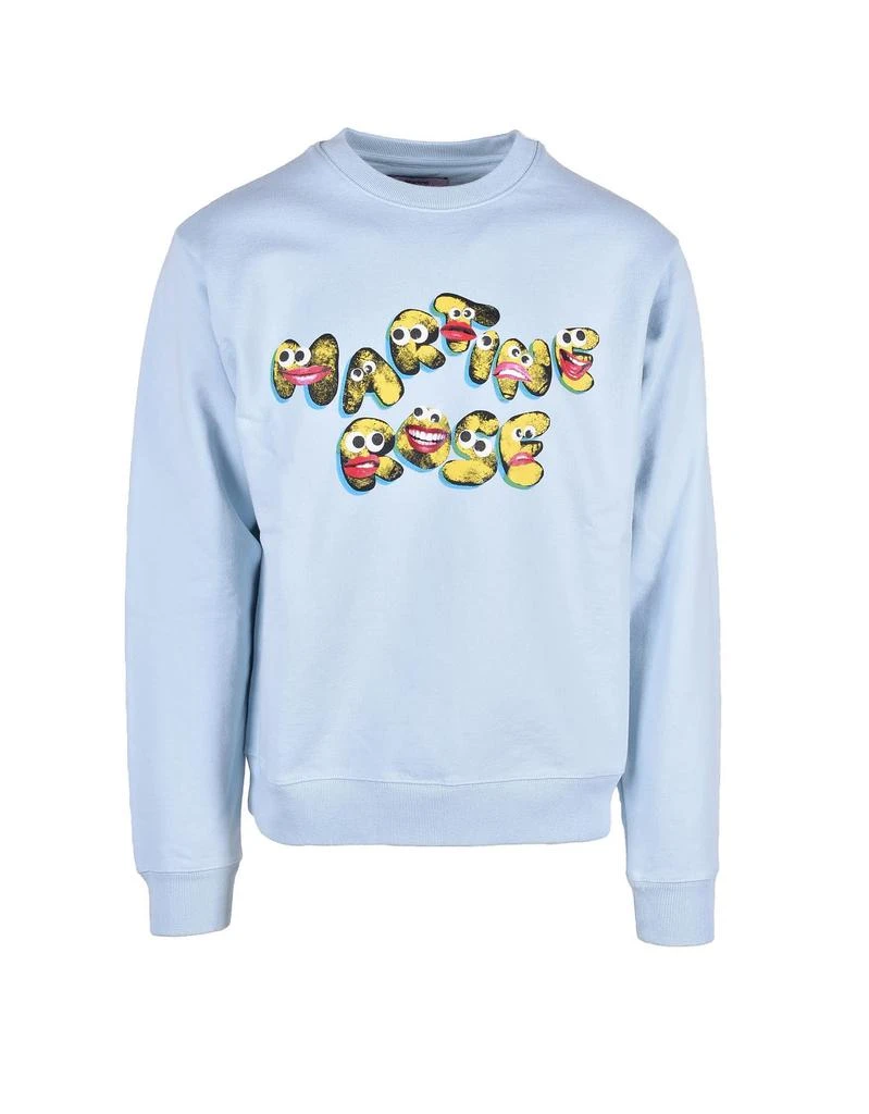 商品Martine Rose|Martine Rose Mens Sky Blue Sweatshirt,价格¥2804,第1张图片