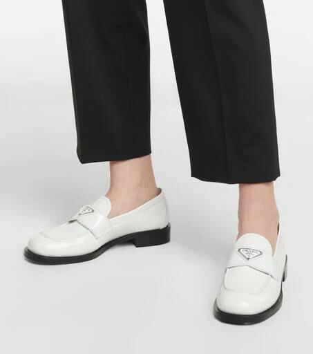 商品Prada|Leather loafers,价格¥9502,第4张图片详细描述
