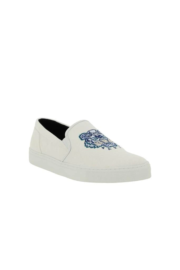商品Kenzo|K-SKATE TIGER SLIP-ON SNEAKERS,价格¥784,第4张图片详细描述