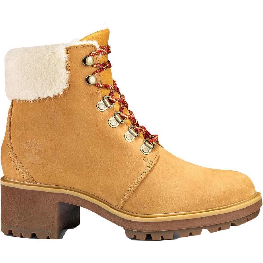商品Timberland|Timberland Womens Kinsley Leather Ankle Hiking Boots,价格¥778,第4张图片详细描述