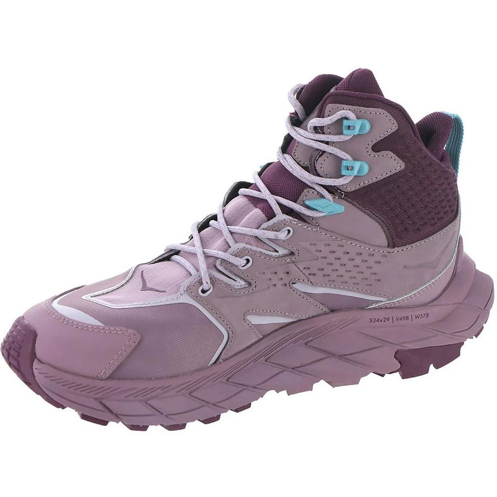 商品Hoka One One|Hoka One One Womens Anacapa Mid GTX Leather Fitness Hiking Shoes,价格¥1140,第2张图片详细描述