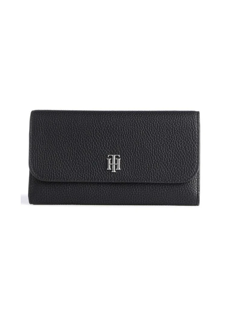 商品Tommy Hilfiger|TOMMY HILFIGERTH Element Portafoglio pelle sintetica nero AW0AW13663 BDS,价格¥737,第1张图片