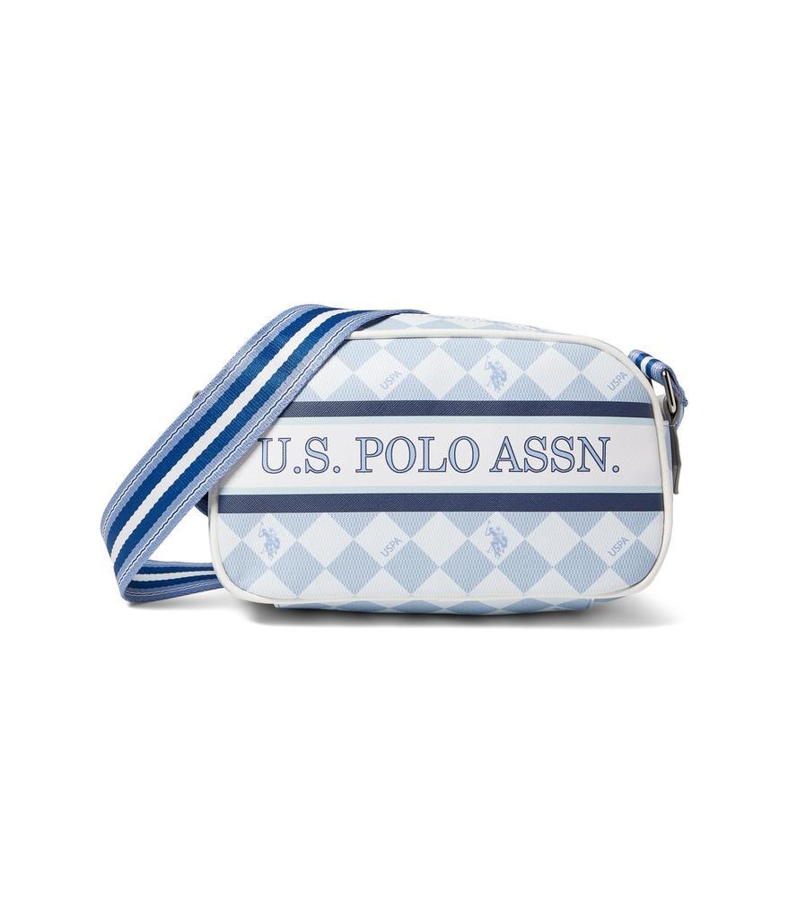 商品U.S. POLO ASSN.|Diamond Stripe Crossbody,价格¥175,第1张图片