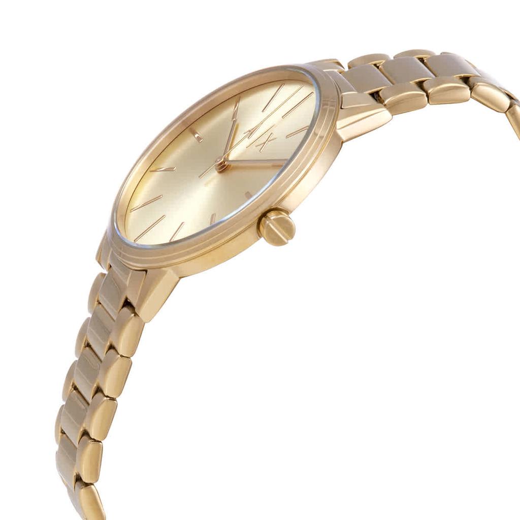 Armani Exchange Cayde Quartz Gold Dial Mens Watch AX2707商品第2张图片规格展示