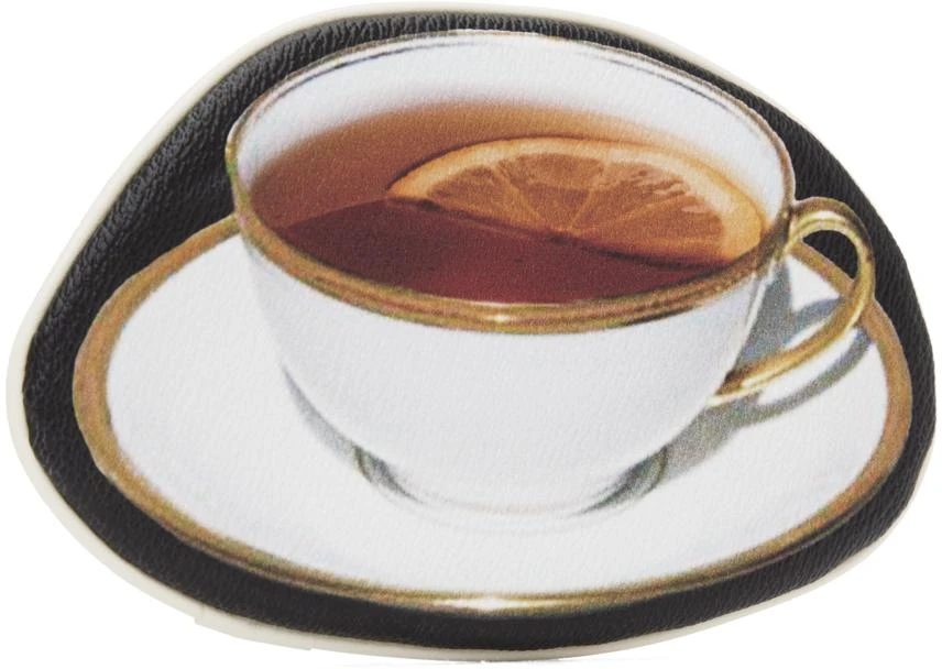 商品UNDERCOVER|Black & White Tea Cup Pouch,价格¥425,第2张图片详细描述