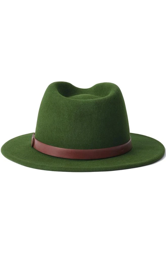 商品Brixton|Messer Fedora - Moss,价格¥302,第3张图片详细描述