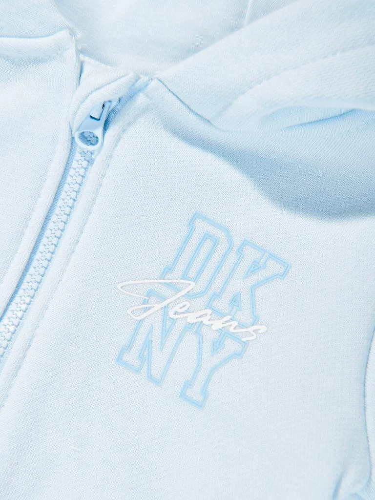商品DKNY|DKNY Baby Boys Hooded All In One in Blue,价格¥343,第4张图片详细描述