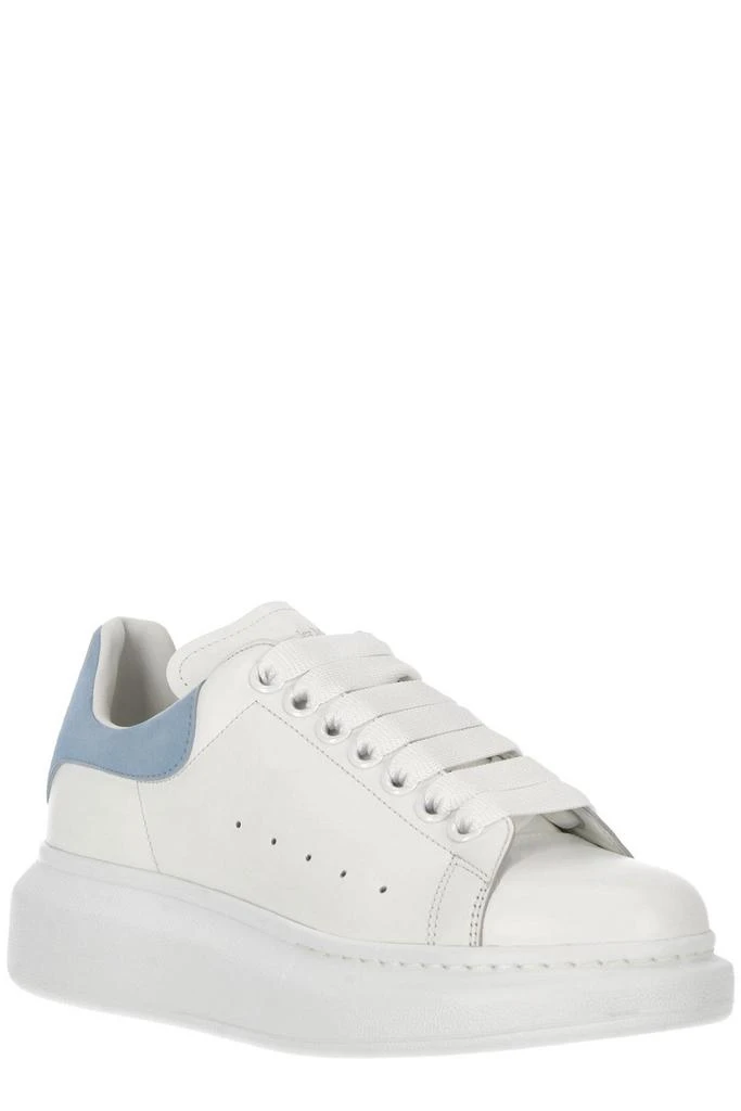 商品Alexander McQueen|Alexander McQueen Lace-Up Round-Toe Sneakers,价格¥3224,第2张图片详细描述