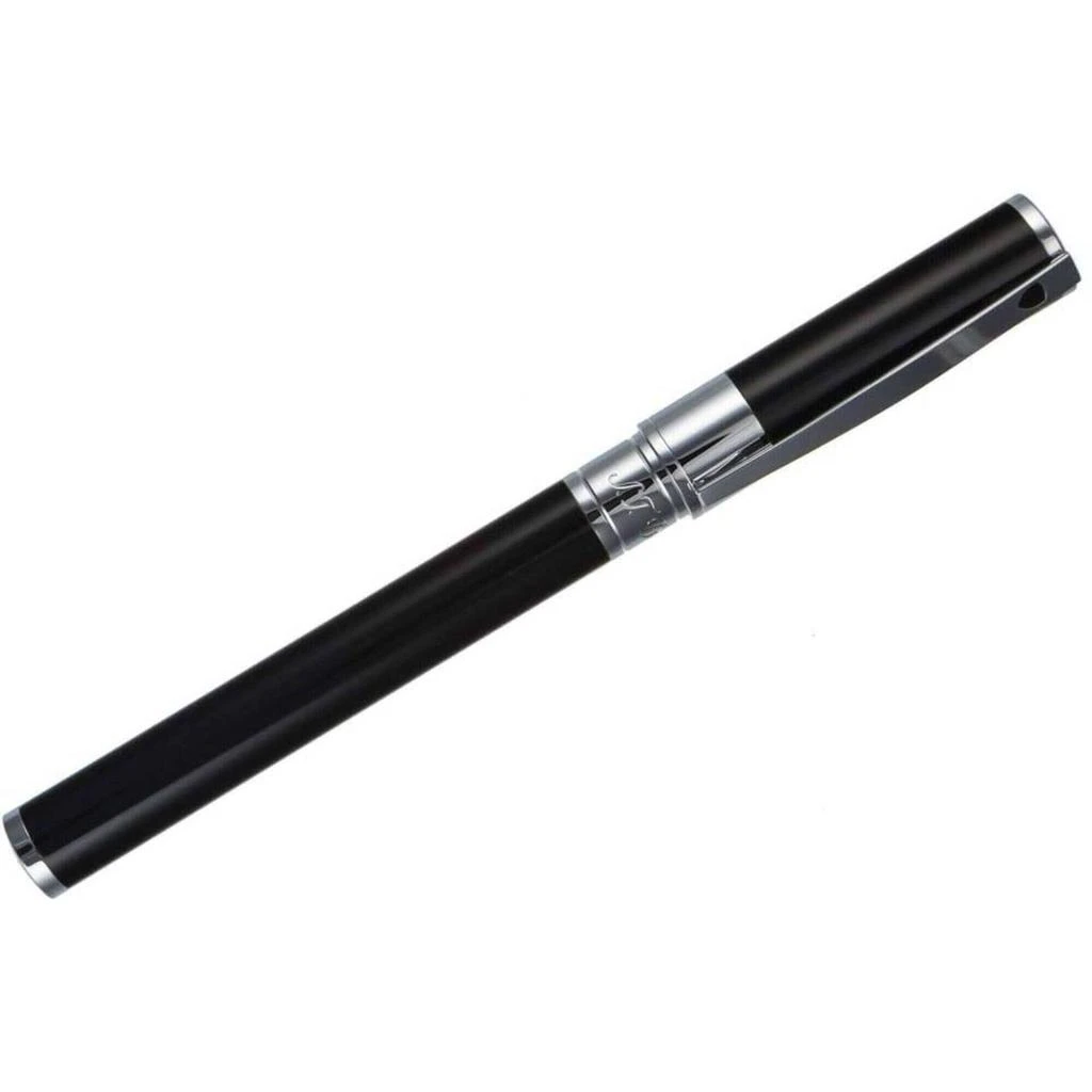 商品S.T. Dupont|S.T. Dupont Rollerball Pen - D-Initial Black Lacquer and Polished Chrome | DP262200,价格¥1118,第3张图片详细描述