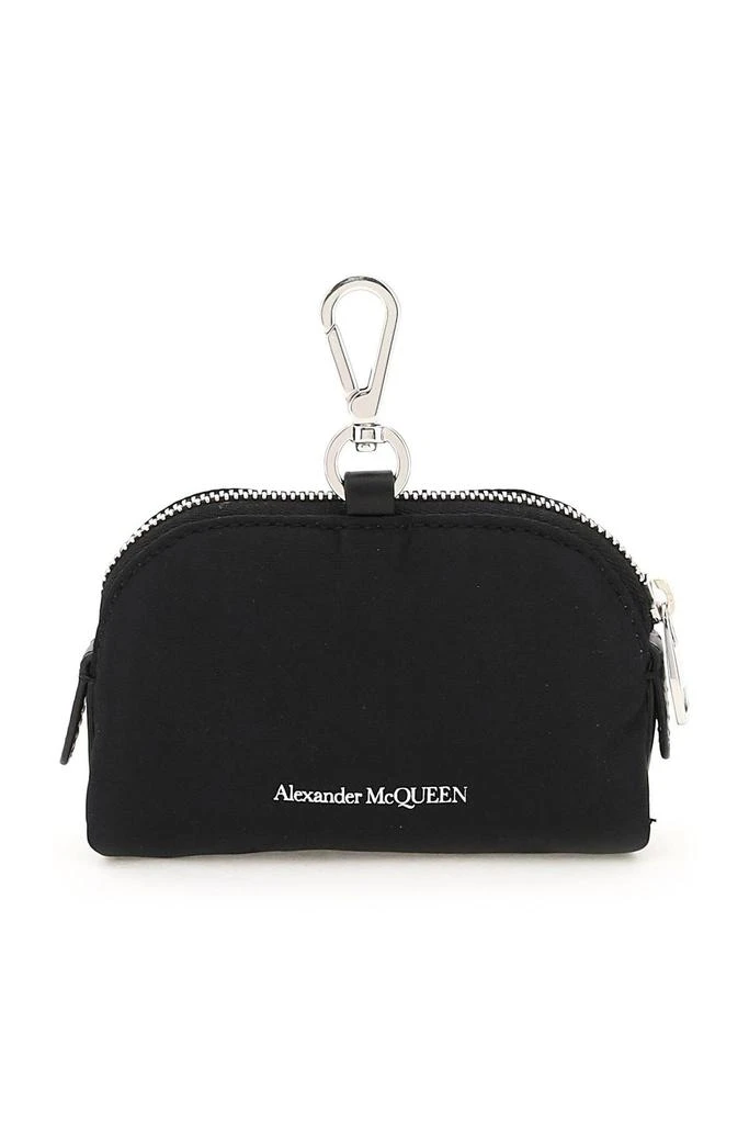 商品Alexander McQueen|McQUEEN GRAFFITI POLYFAILLE SMALL POUCH,价格¥1056,第3张图片详细描述