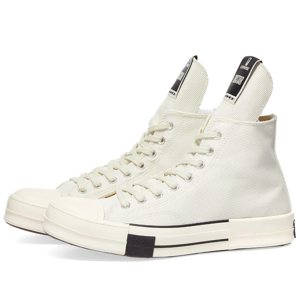 商品Converse|男款 DRKSHDW 联名 匡威 Turbodrk Ox 高帮 白色,价格¥937,第1张图片