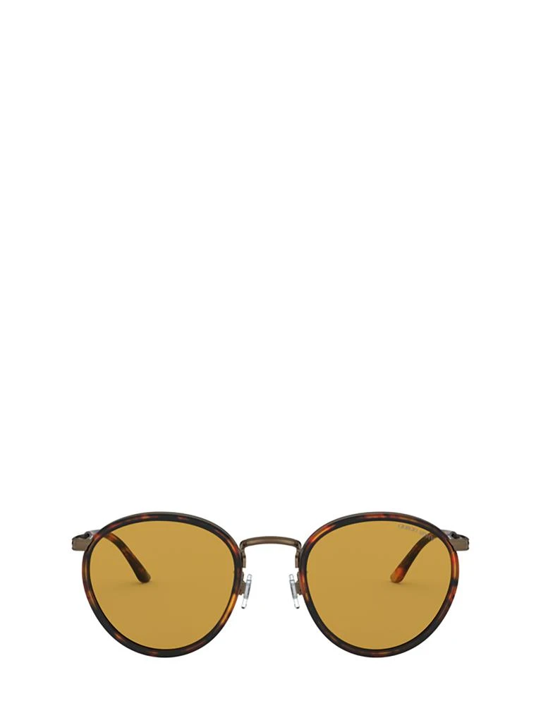 商品Giorgio Armani|Giorgio Armani AR 101M yellow havana male sunglasses,价格¥1973,第1张图片