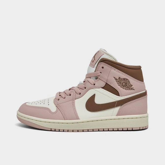 商品Jordan|Women's Air Jordan Retro 1 Mid Casual Shoes,价格¥937,第1张图片