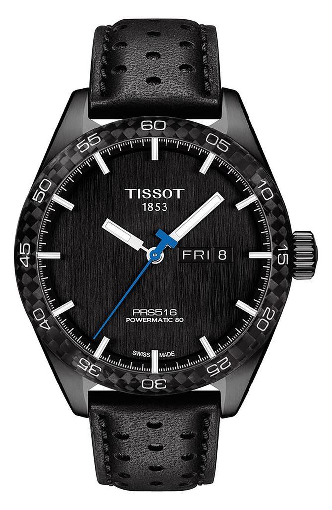 商品Tissot|天梭律驰PRS 516机械男士腕表 黑色42mm T1004303605102,价格¥3024,第1张图片