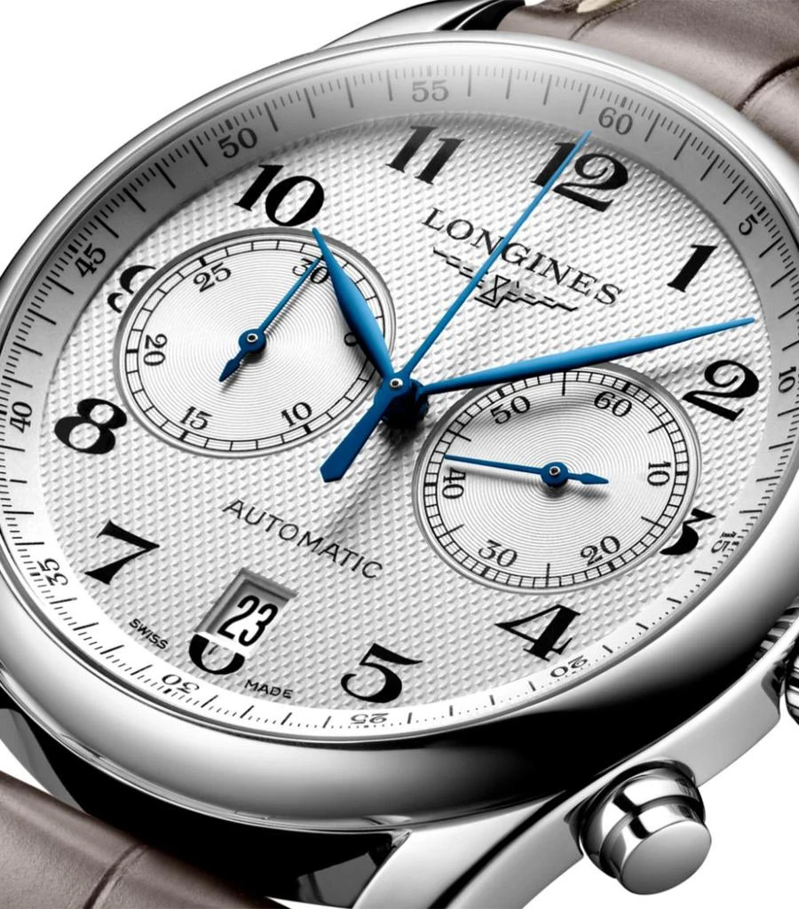 商品Longines|Stainless Steel Master Collection Watch 40mm,价格¥23846,第5张图片详细描述