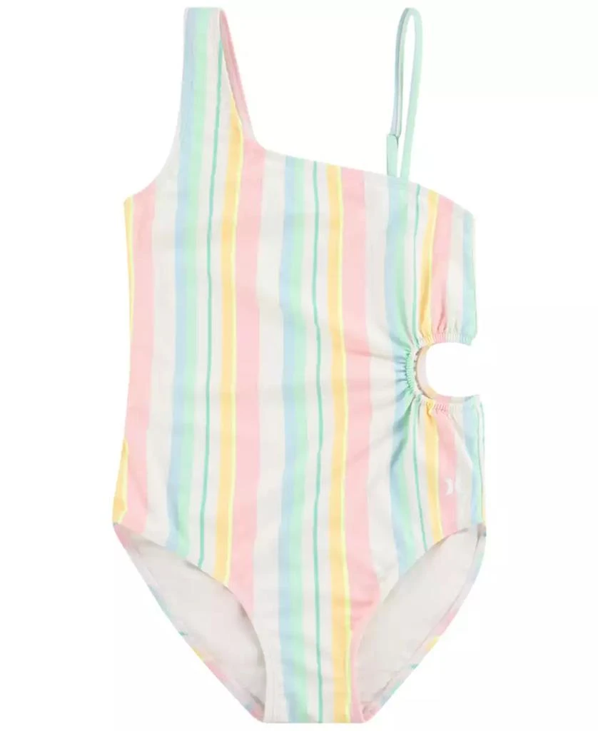 商品Hurley|Big Girls Cut Out One Piece Swimsuit,价格¥68,第1张图片