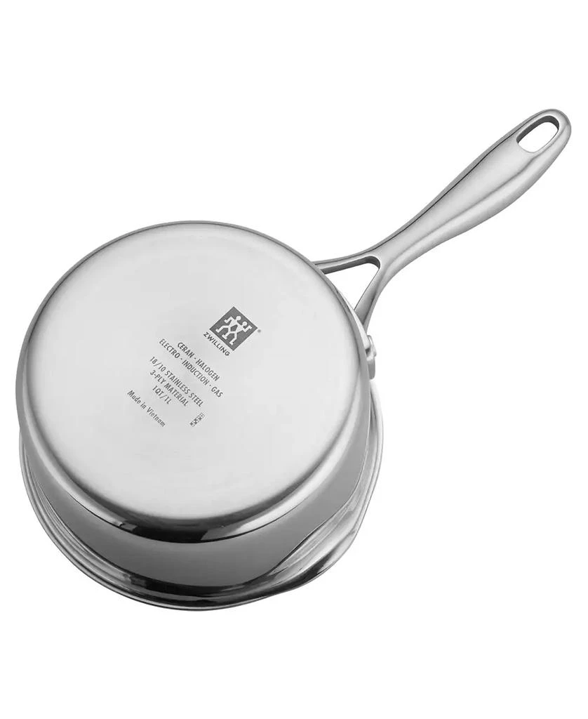 商品ZWILLING|Clad CFX 1-Qt. Saucepan with Strainer Lid and Pouring Spouts,价格¥576,第2张图片详细描述