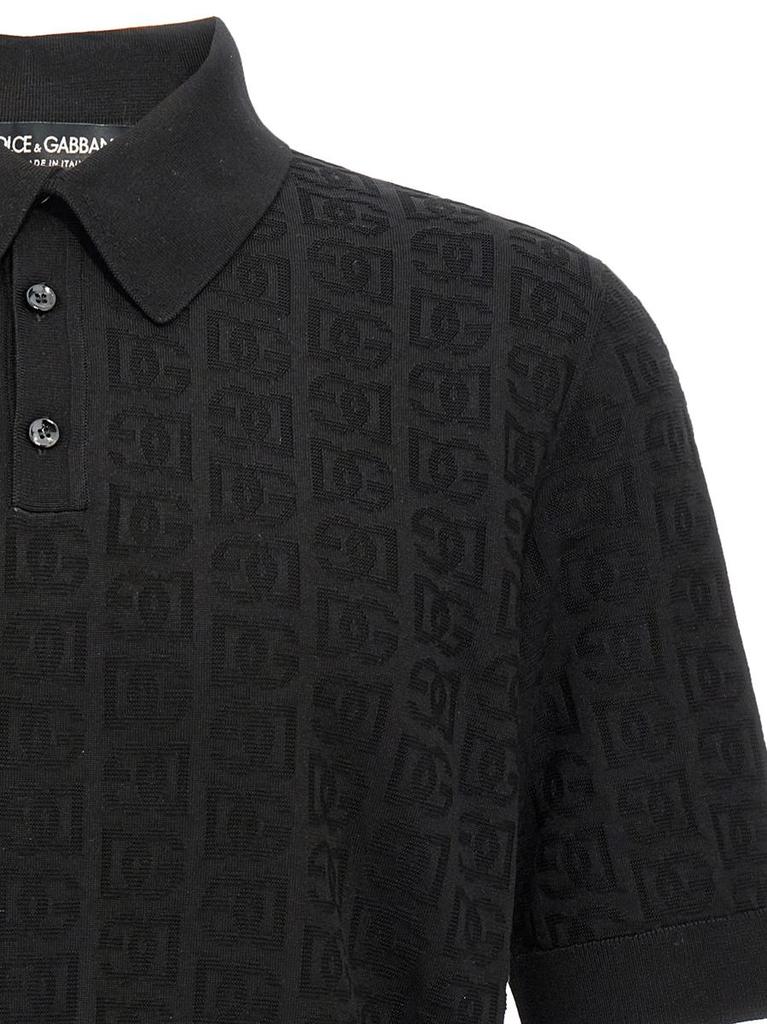 【関税&送料込】Dolce&Gabbana Jacquard Logo Polo Shirt 29691567_58921856_600.jpg