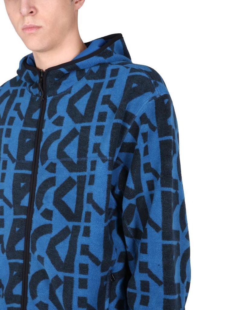 Kenzo Men's  Blue Other Materials Sweatshirt商品第3张图片规格展示