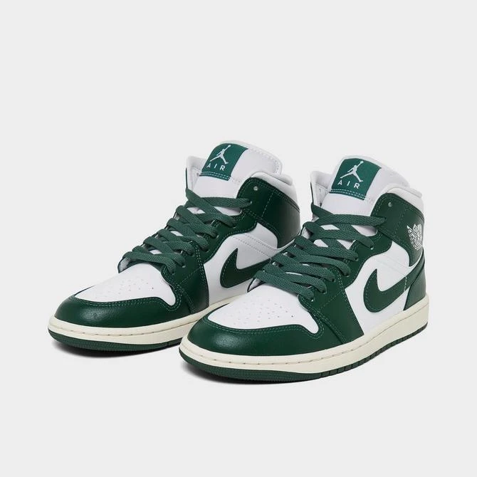 商品Jordan|Women's Air Jordan Retro 1 Mid Casual Shoes,价格¥447,第2张图片详细描述