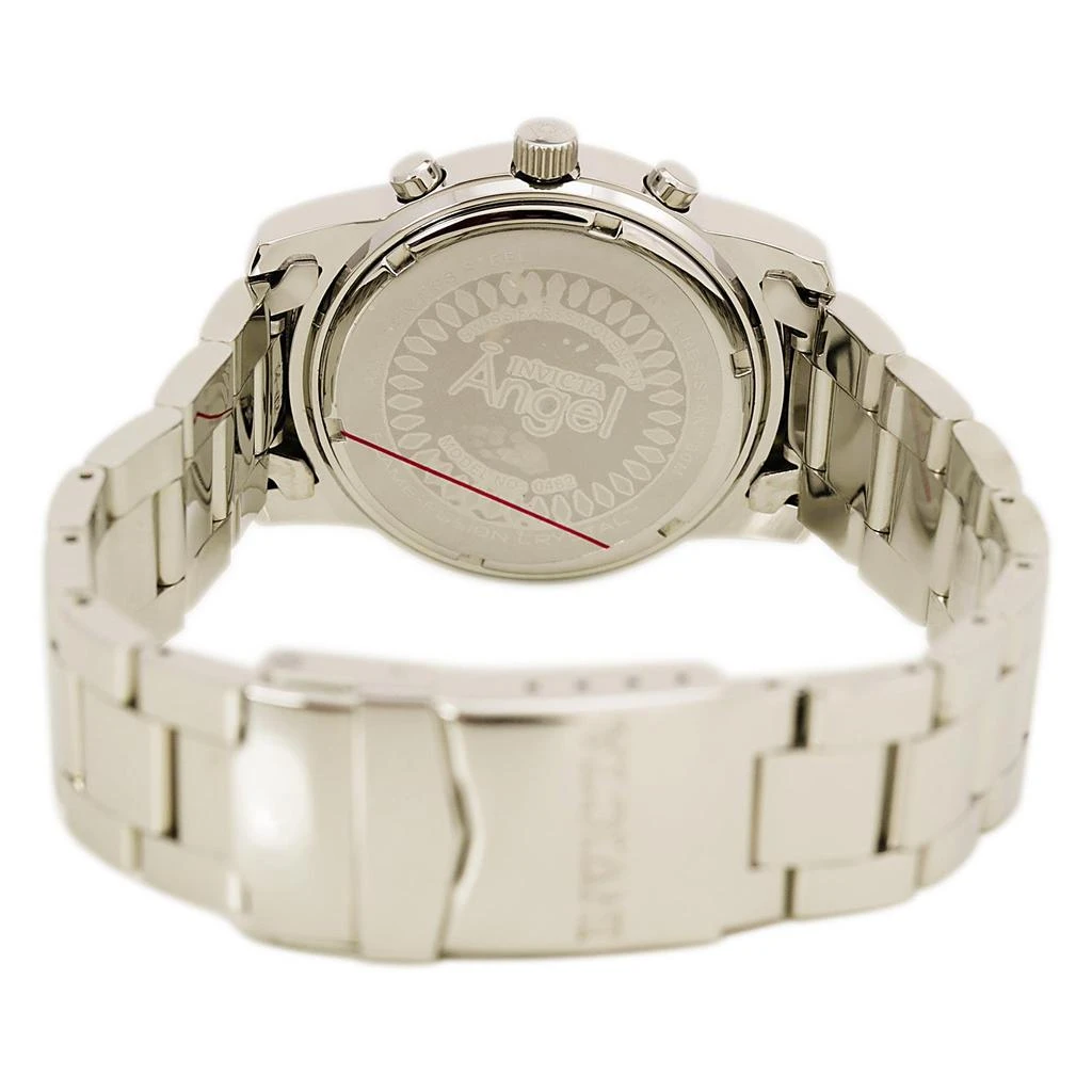 商品Invicta|Invicta 0462 Women's Angel Rose Gold Sunray Dial Stainless Steel GMT Watch,价格¥605,第3张图片详细描述