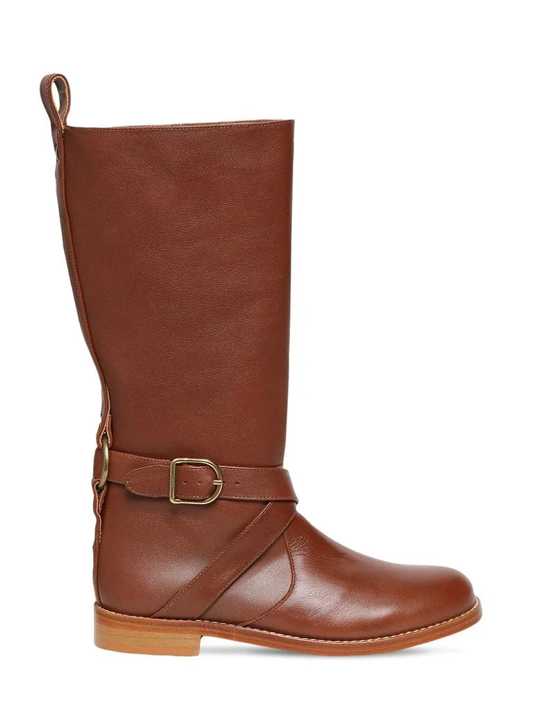 商品Chloé|Tall Leather Boots,价格¥1662,第1张图片