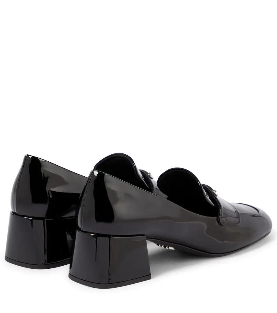 商品Prada|Patent leather loafer pumps,价格¥6700,第5张图片详细描述