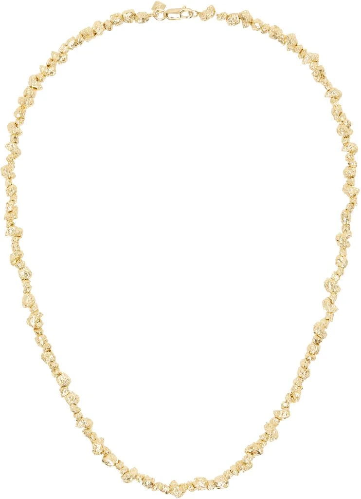 商品Veneda Carter|SSENSE Exclusive Gold VC005 Necklace,价格¥3336,第1张图片