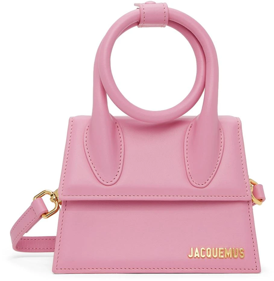 商品Jacquemus|Pink La Montagne 'Le Chiquito Noeud' Bag,价格¥6782,第1张图片