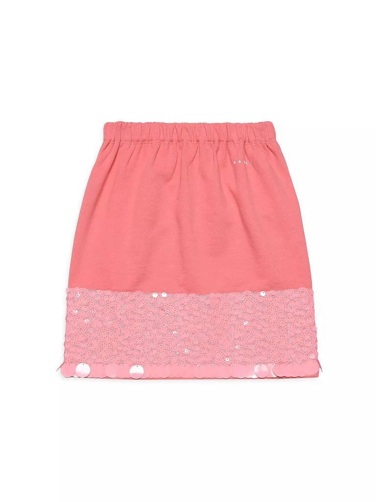 商品Marni|Little Girl's & Girl's Sequined Cotton Skirt,价格¥942,第1张图片