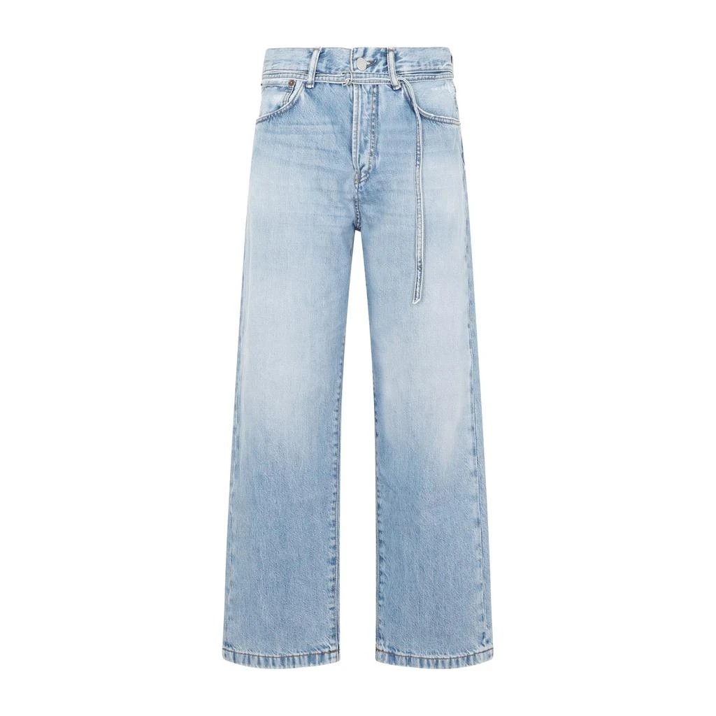 商品Acne Studios|Acne Studios Belted Straight Leg Jeans,价格¥3043,第1张图片