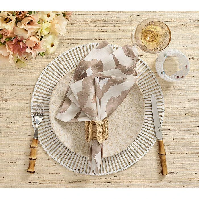 商品Kim Seybert|Ruffle Napkin Ring in Natural,价格¥210,第3张图片详细描述