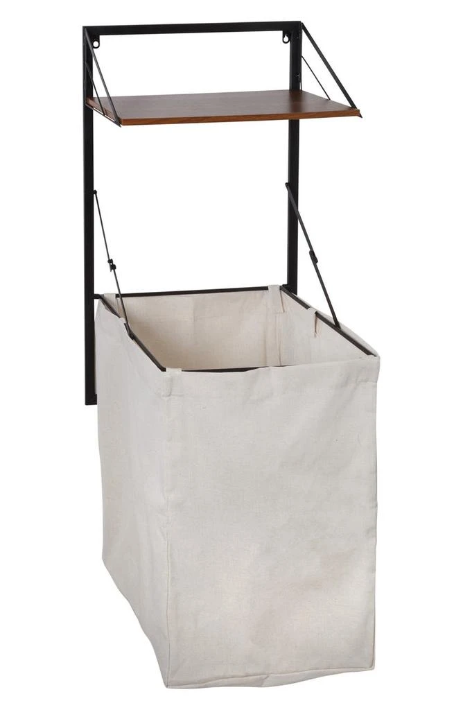 商品Honey Can Do|Wall Mounted Hanging Shelf and Laundry Bag,价格¥486,第2张图片详细描述