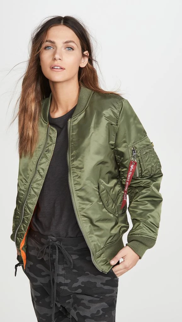 商品Alpha Industries|Alpha Industries MA-1 Bomber Jacket 飞行员夹克,价格¥1504,第1张图片