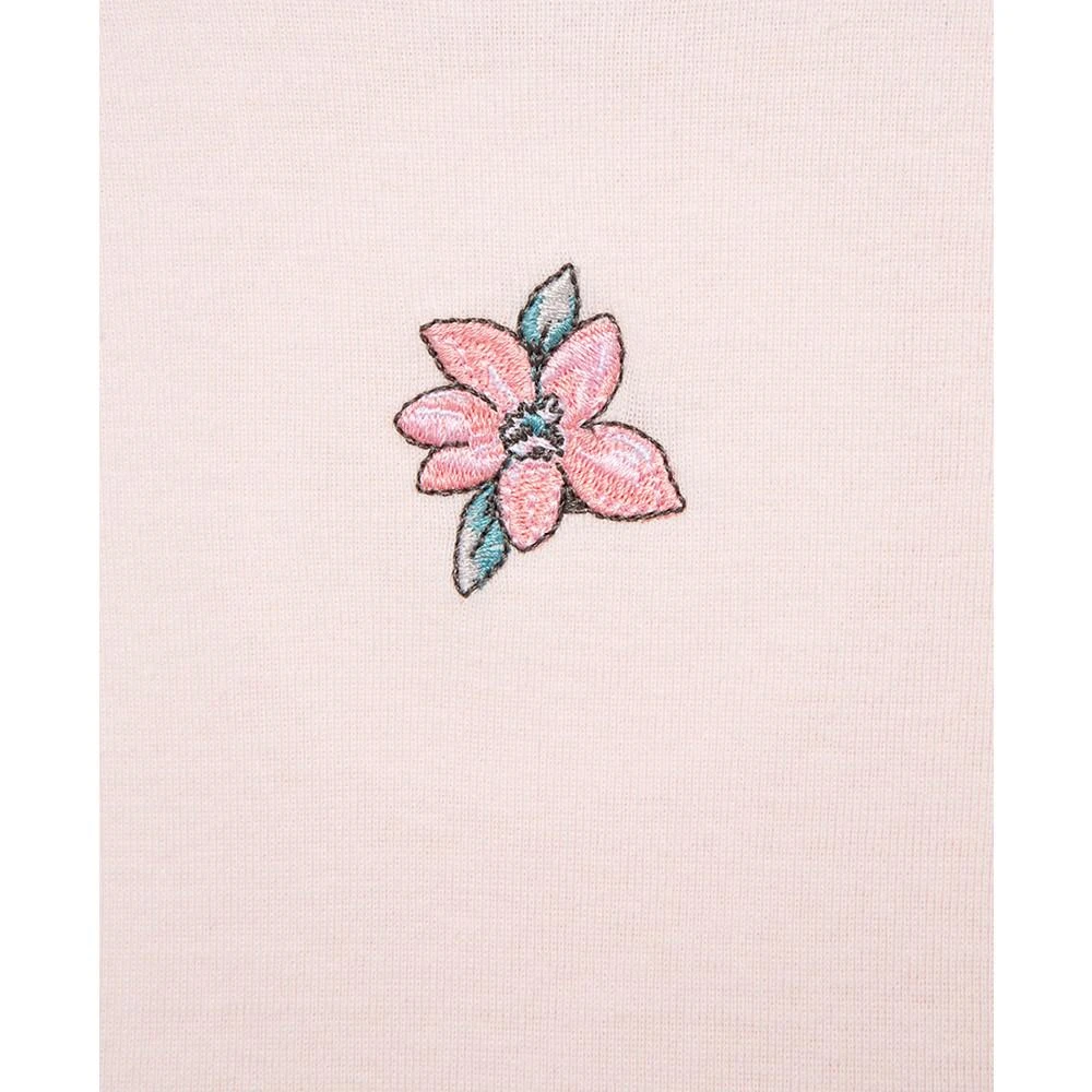 商品Little Me|Baby Girls Floral Short Sleeve Bodysuits, Pack of 3,价格¥98,第5张图片详细描述