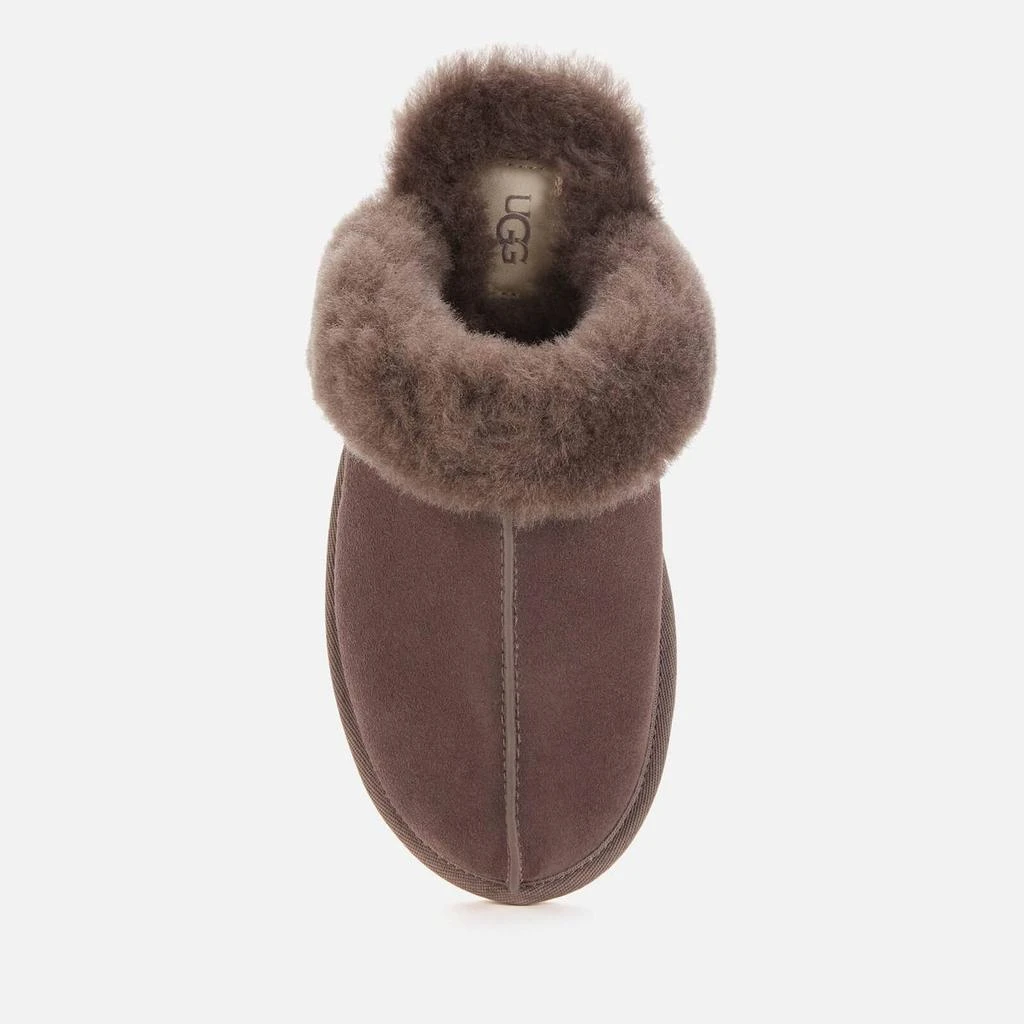 商品UGG|UGG WOMEN'S SCUFFETTE II SUEDE/SHEEPSKIN SLIPPERS - THUNDER CLOUD,价格¥489,第3张图片详细描述