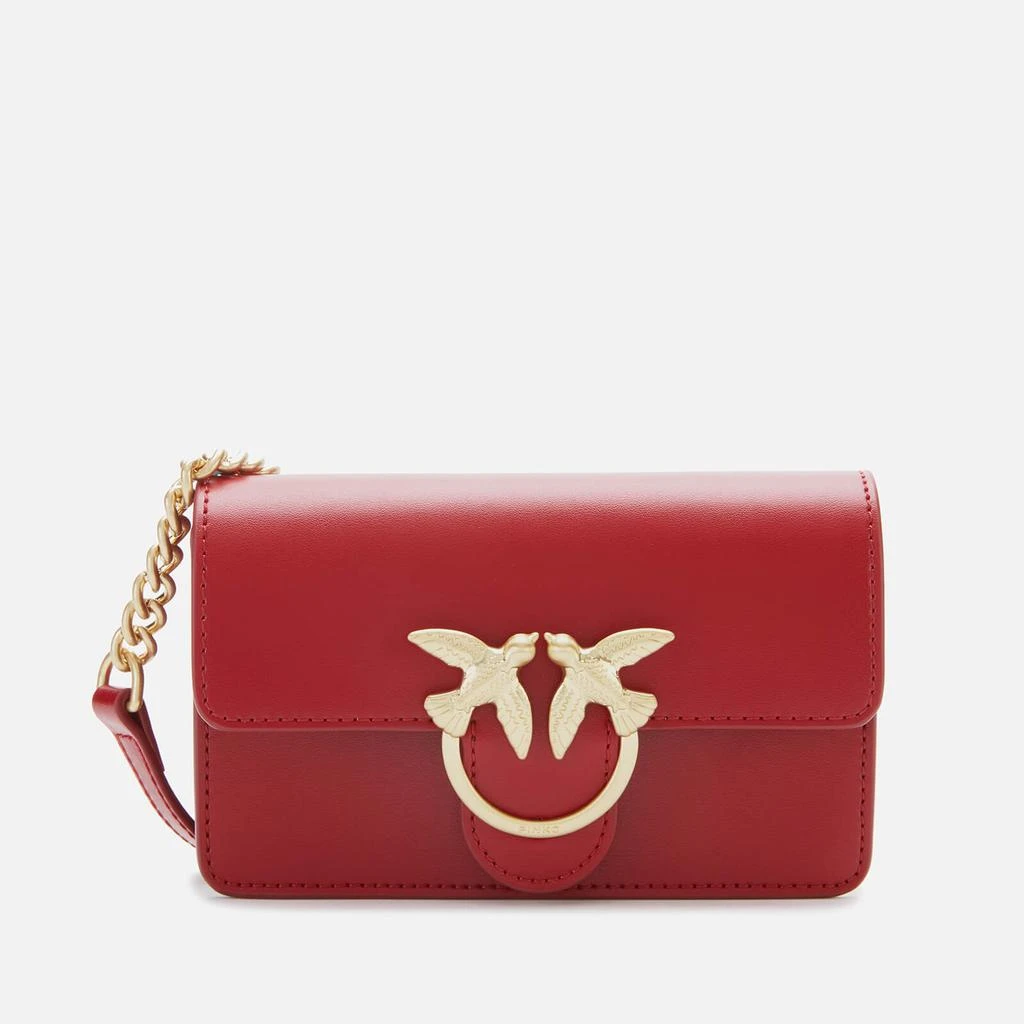 商品PINKO|Pinko Women's Baby Love Simply Bag - Cylcist Red,价格¥1196,第1张图片