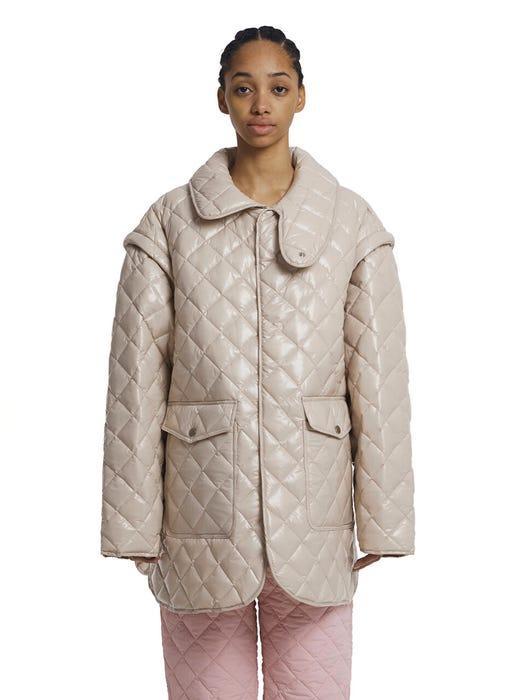 商品TRUNK PROJECT|Detachable Sleeves Quilted Jacket,价格¥2172,第1张图片
